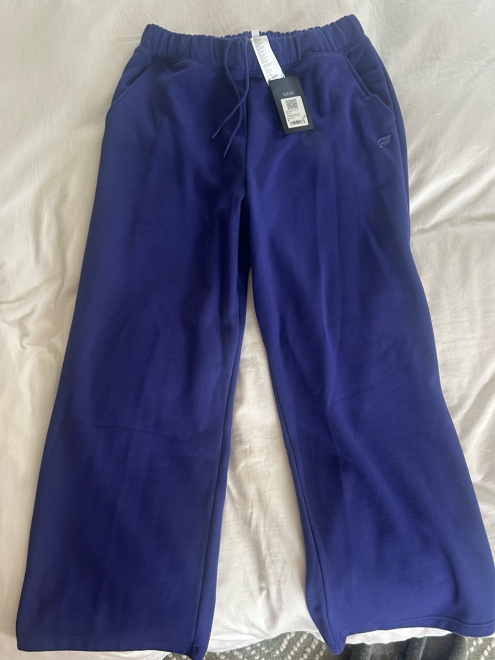 Fabletics Nightfall Cozy Wide-Leg Sweatpants - nightfall (color)